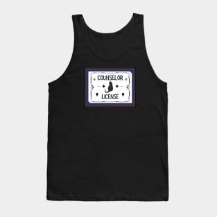 Counselor cat doctor Tank Top